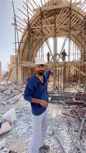 How Stone Houses Are Built in Lebanon Without Cement 🏠🪨 #shorts