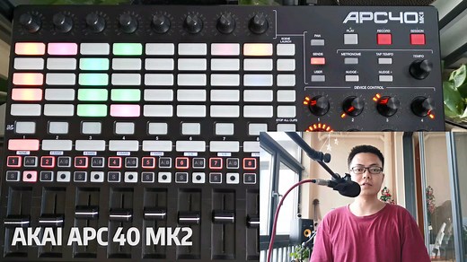 APC 40 MK2 使用详细教程，一人乐队Ableton Live神器