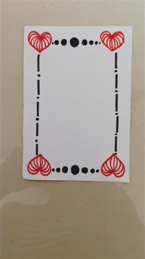 Easy Boarder Design For School/College Project Work|#viral#youtubeshorts #youtube #viralshorts