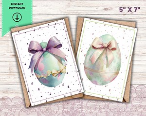 Easter Card Printable, Printable Easter Card, Egg Easter Egg Card, DIY Easter Egg Card, Easter Egg Card Instant Download - Etsy UK