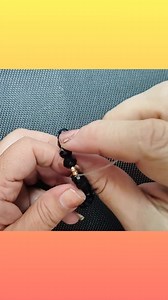 Tutorial .. nudo quirúrgico para cerrar pulseras elásticas | C y C creaciones