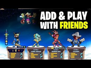How To Add And Play With Friends In Brawlhalla (EASY)