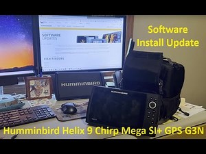 Software Update : Humminbird Helix 9 CHIRP #fishing #humminbird #howto #diy #outdoors #youtube #new