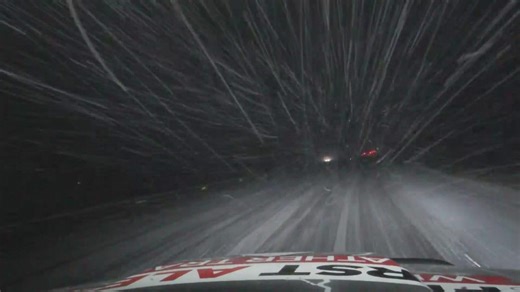 First Alert Weather Tracker follows snow falling in the high country
