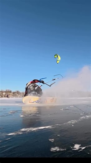 KITESURFING WORLD™️ on Instagram: "• 🧊 Kiteboarding on Ice 🧊 Marc @icekitesurfer Breitman #KitesurfingWorld #KitesurfingWorldGuide #KiteTrips #Kitesurfing #Kiteboarding"