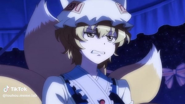 Chen! I was surprised. #touhou #touhoumemes #chen #meme #fyp