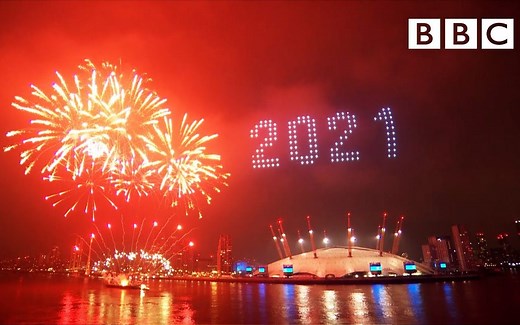 [BBC]2021伦敦跨年烟花秀｜London's 2021 fireworks｜Happy New Year Live!