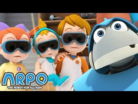 Arpo the Robot | Egg of DRAGON +MORE FULL EPISODES | Compilation | Funny Cartoons for Kids