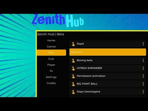 Zenith Hub | Pastebin | Direct Link |