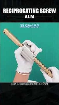 Customized Self reversing lead screw 19.93x13.5 #reciprocatingscrew #cncmill