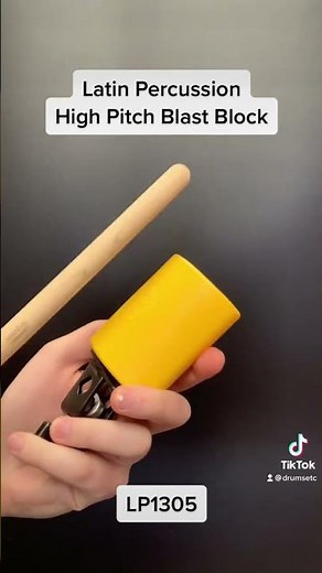 Latin Percussion High Pitch Blast Block LP1305 #percussion #sample @LPYT