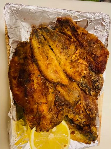 How to Fried fish breaded sardines and tofu
