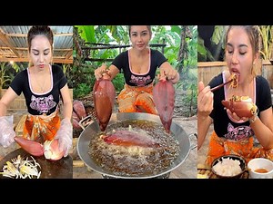 How to crispy banana flower recipe