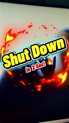 How to Shut Down PC Instantly! 😱 | Windows Shortcut #shorts #windows #tipsandtricks