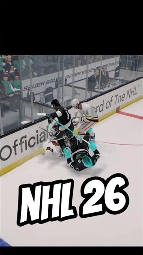 When I say I'm hitting everyone for the puck, I mean EVERYONE 🤣 (I didn't get the puck...) | NHL 26