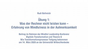 Was der Rechner nicht leisten kann