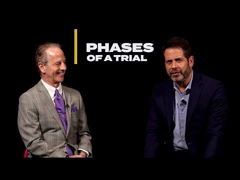 What are the phases of a trial?