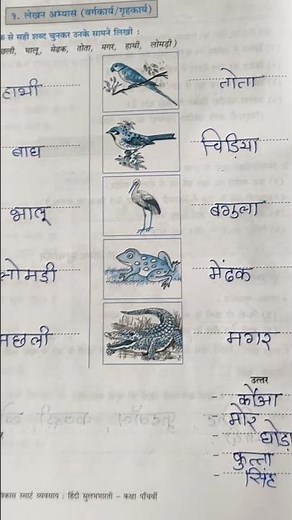 CCE Pattern| std 5th | Hindi workbook| Workbook Answer| #१नंदनवन​|Questions and answers|