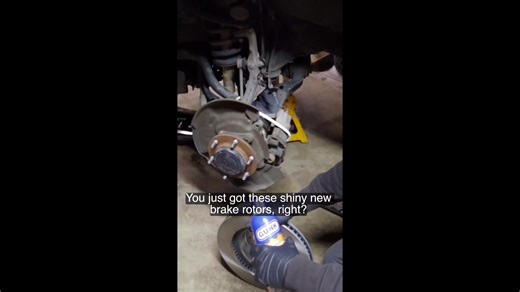 Before you install brand new brake parts, don’t skip this step! 🚨 In this video, I show you why it’s critical to use GUNK Brake Cleaner to remove the protective oil coating on new rotors and to clean off brake dust, grease, and grime from contaminated brake components. New rotors come with an oil residue to prevent rust during shipping — and if you don’t clean it off, you can ruin your pads and hurt braking performance. The same goes for dirty brake hardware packed with dust and grease. Quick, 