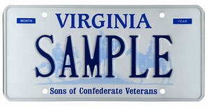 With redesign, Va. lowering Confederate flag plate