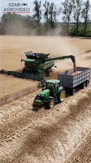 Búza Aratás 2026 | Wheat Harvest | John Deere S7 900