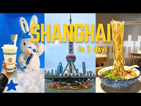 3 days in Shanghai | exploring Pudong & the Bund