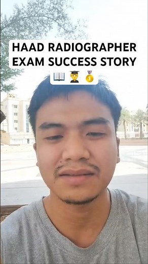 HAAD / DOH Radiographer exam success story #doh #haad #dha #radiographer #radiology #medicalimaging