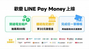 立即開通 LINE Pay Money 帳戶，繼續你熟悉的聊天室轉帳 🙌 最便利！了解更多 👉 https://lin.ee/Xr4EDWk/qlah/fb | LINE Pay