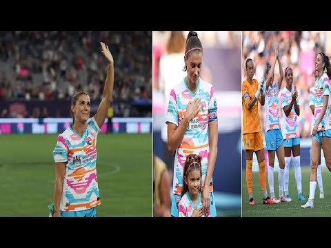 ⚽Alex Morgan's Emotional Farewell: A Legendary Soccer Career Comes to an End 🌟 P B P