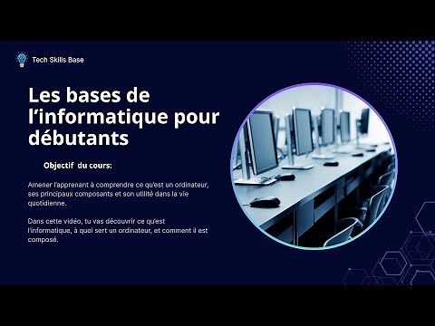 Les bases de l’informatique pour débutants