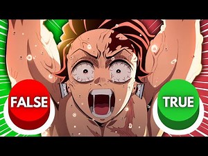 🤔 Can You Survive the 10 Minute TRUE or FALSE Anime Challenge?