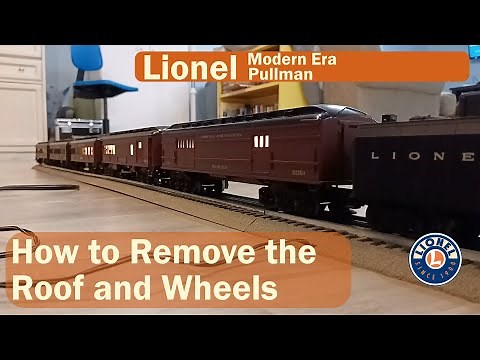 How to Fix Lionel Trains. How to change the lights in Modern Era Lionel Pullman/Passenger Cars.