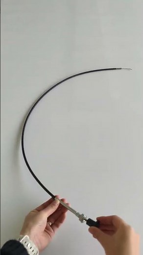 Heavy-Duty Control Cable With Knob Handle–Universal Industrial & Power Equipment Application