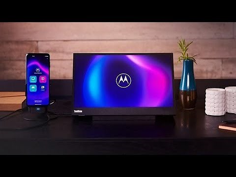 Trabalhar no celular ou no PC? Que tal nos dois? É possível com o Ready For PC da Motorola