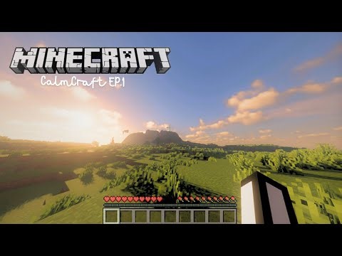 1 Hour of Calm Minecraft Gameplay to Help You Sleep | EP. 1 | #calm #asmr