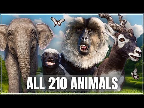 ALL 210 Animals & Adorable Babies in Planet Zoo REVEALED! (Every Pack)