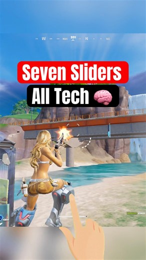 Fortnite Tricks For The New Seven Sliders 🧠 #newfortniteseason