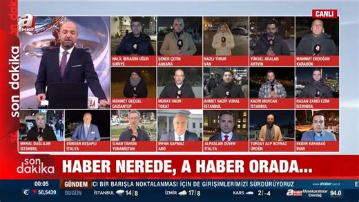🔴 Haber nerede, A Haber orada! 🔻 İstanbul'da yeni yıl coşkusu 🗣️ A Haber Muhabiri Ahmet Nazif Vural, Taksim'den canlı aktardı. | A Haber