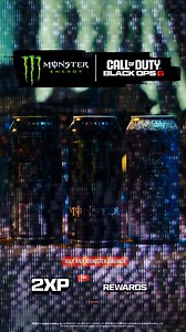 We're back with Call of Duty® to give you bonus in-game rewards! It's easy to redeem: Buy Monster. Upload your receipts. Earn rewards. #BlackOps6 | Monster Energy