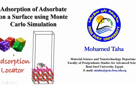 Molecular Simulations using BIOVIA Materials Studio-forcefield 17