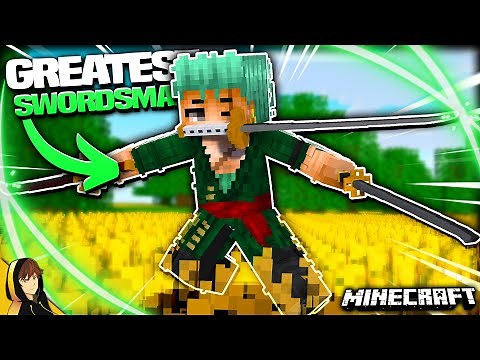 Can we BECOME THE GREATEST SWORDSMAN within ONE PIECE!?! | Minecraft [Mine Piece - Mod]