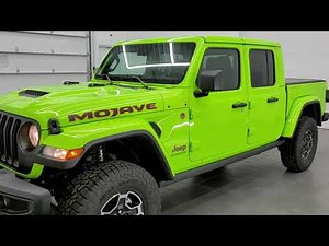 2021 JEEP GLADIATOR MOJAVE IN GECKO GREEN GLADIATOR WALKAROUND OVERVIEW SOLD!