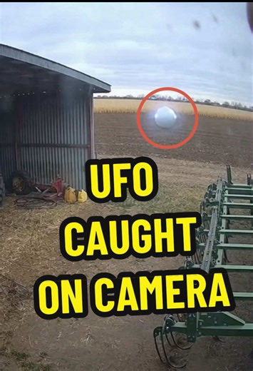 Strange Craft Caught on Farm Security Camera