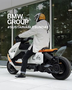 1.9K views · 127 reactions | All this style, while still being eco-friendly? Doesn't sound possible, but we did it with the BMW Motorrad Definition CE 04! BMW Motorrad has been pursuing electromobility since 2011, when Concept e was introduced and showed what electromobility can look like in the urban environment. Read more: https://b.mw/0a46Kn #BMWGroup #DefinitionCE04 #SustainableSunday | BMW Group | Facebook