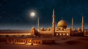 Islamic Background Animated Majestic Calm View Stock Footage Video (100% Royalty-free) 1111268657 | Shutterstock