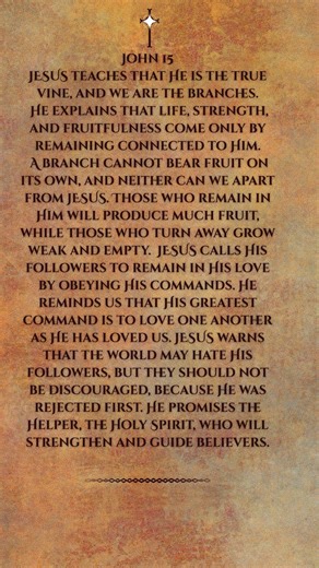 John 15 Explained — Abide in JESUS and Bear Fruit