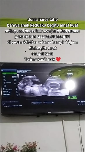 Kekuatan Anak di Usia Kandungan 14 Minggu