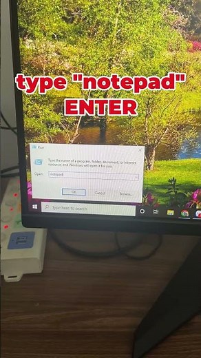 How to open Notepad IN SECONDS! 📝⚡️