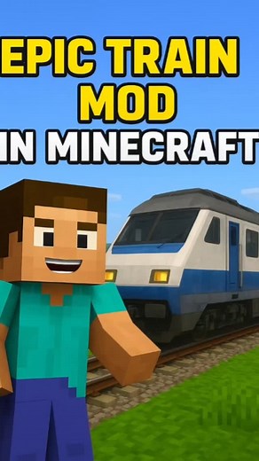 Epic train mod in minecraft  #gaming #gamingreels #instagood #games #reels #instagram #vairalreels #reel #game #minecraft #comment | Gamingvlog67 | Facebook