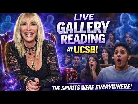 Patti Negri LIVE Gallery Reading at UCSB – Mind-Blowing Spirit Messages!